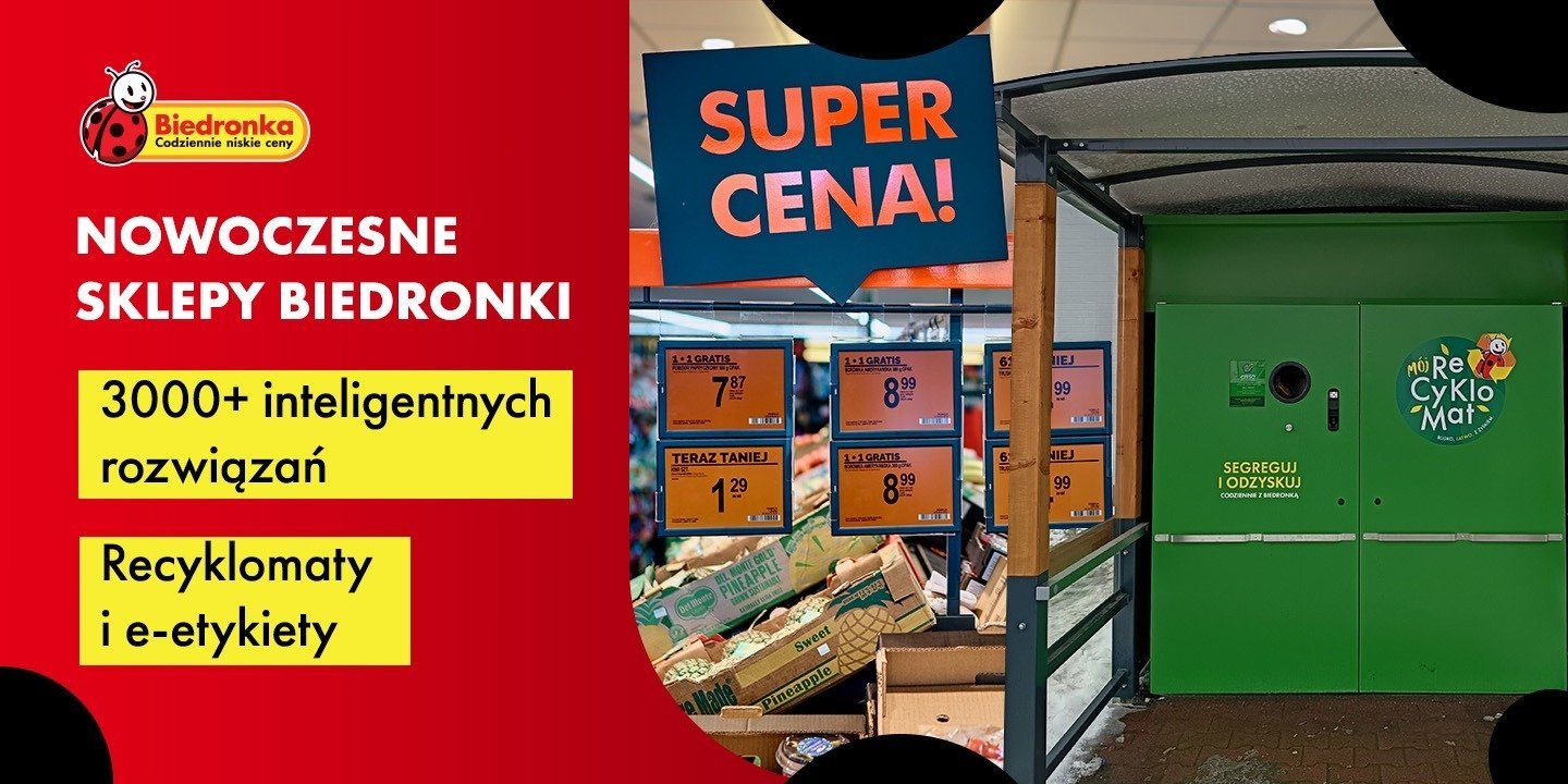 Biedronka 3000+ technologiczna rewolucja