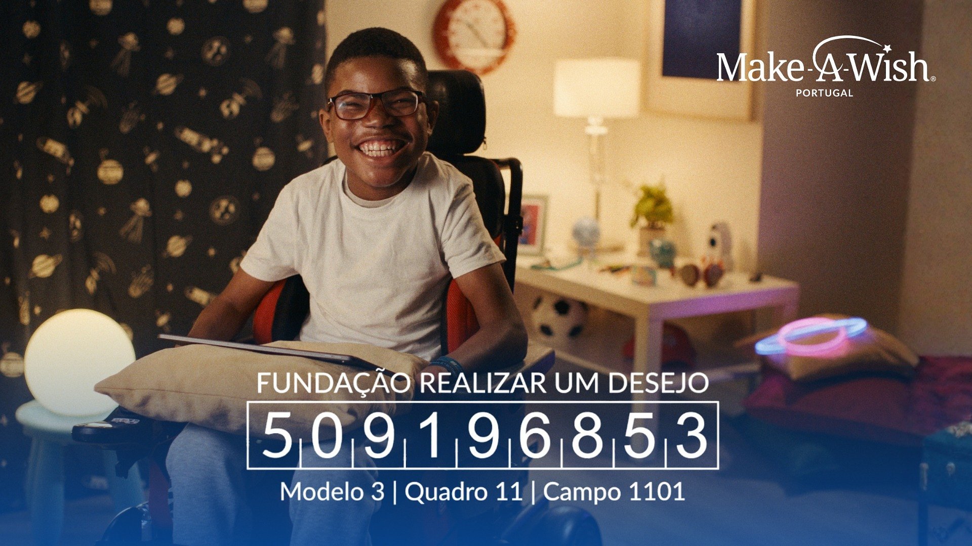 História real dá vida à nova campanha de IRS da Make-A-Wish