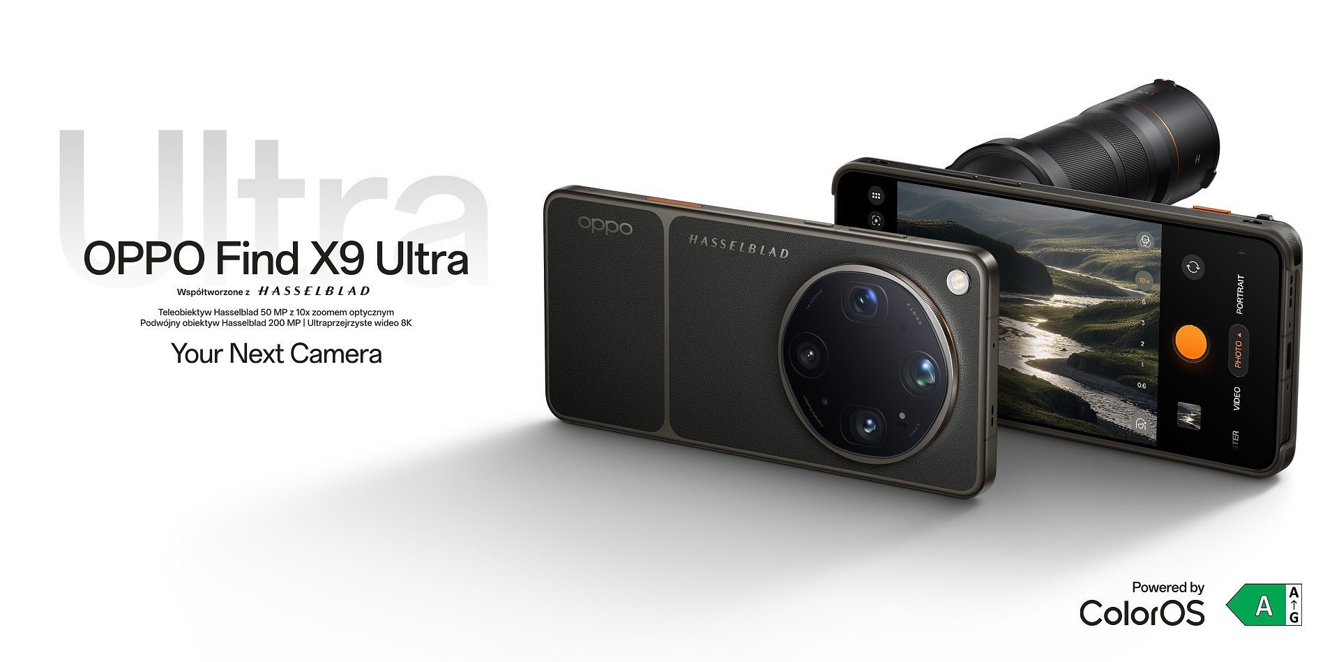OPPO Find X9 Ultra debiutuje globalnie: Meet Your Next Camera