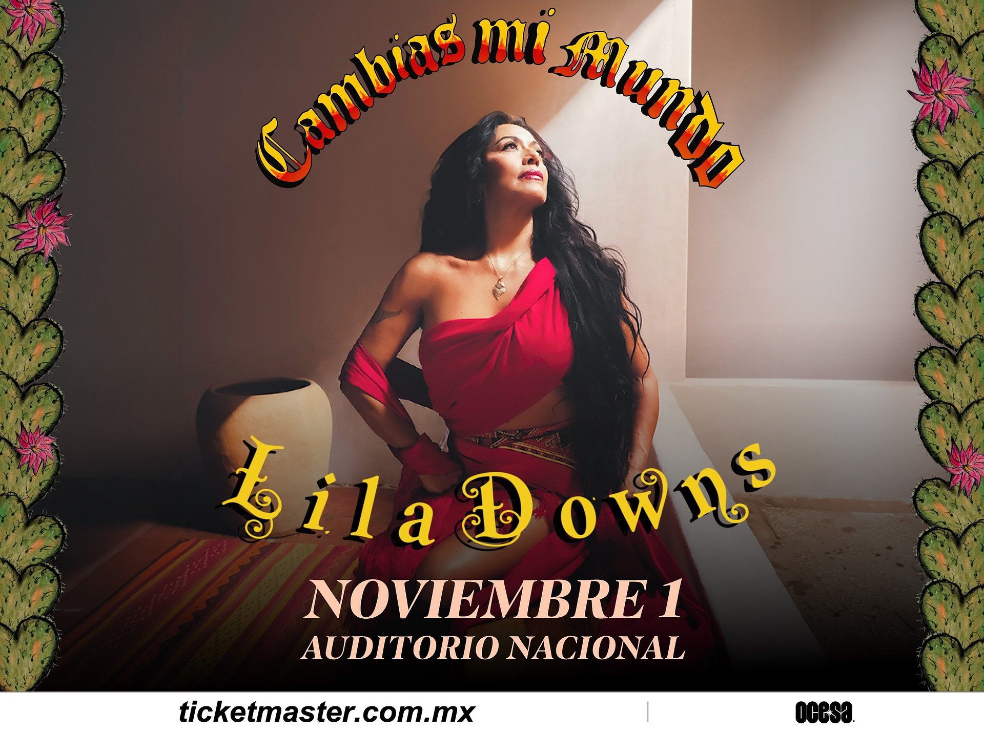 Una de las voces más representativas de México, Lila Downs, estará de regreso con su lanzamiento de su próximo álbum: Cambias mi Mundo