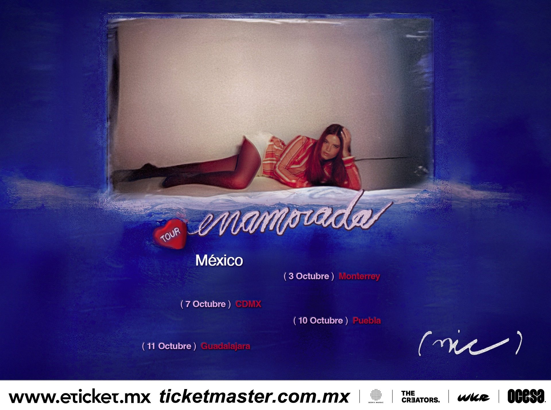 Una gira para sentirse enamorada: La compositora Nic que está cambiando las reglas del pop confirma cuatro fechas en México