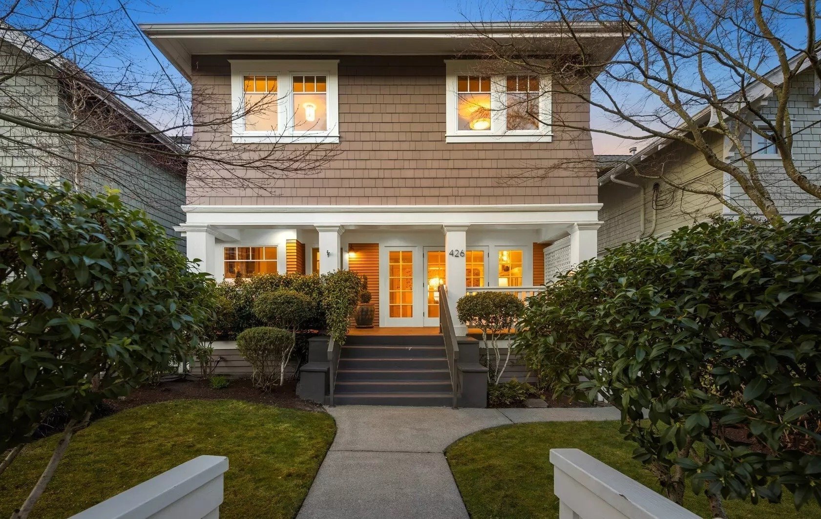 Iconic Views & Modern Luxury: Renovated 1910 Queen Anne Craftsman Listed for $2,496,380 by Coldwell Banker Bain