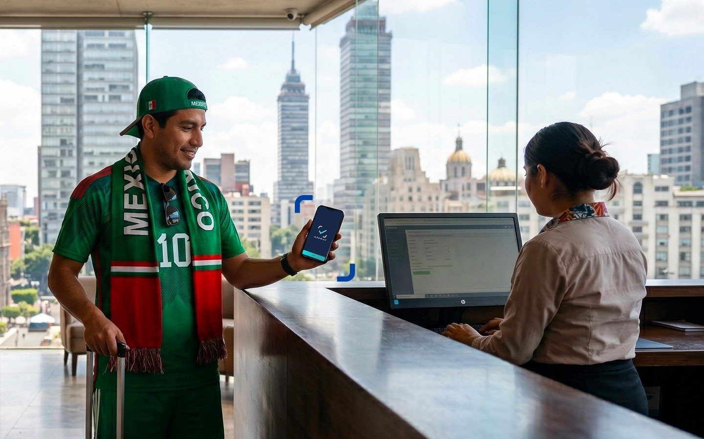 La biometría, clave para reforzar la seguridad para más de 5.5 millones de visitantes durante la Copa Mundial de Fútbol en México