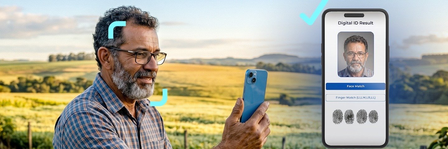 A biometria pode aumentar a economia operacional em empréstimos agrícolas em até 30%