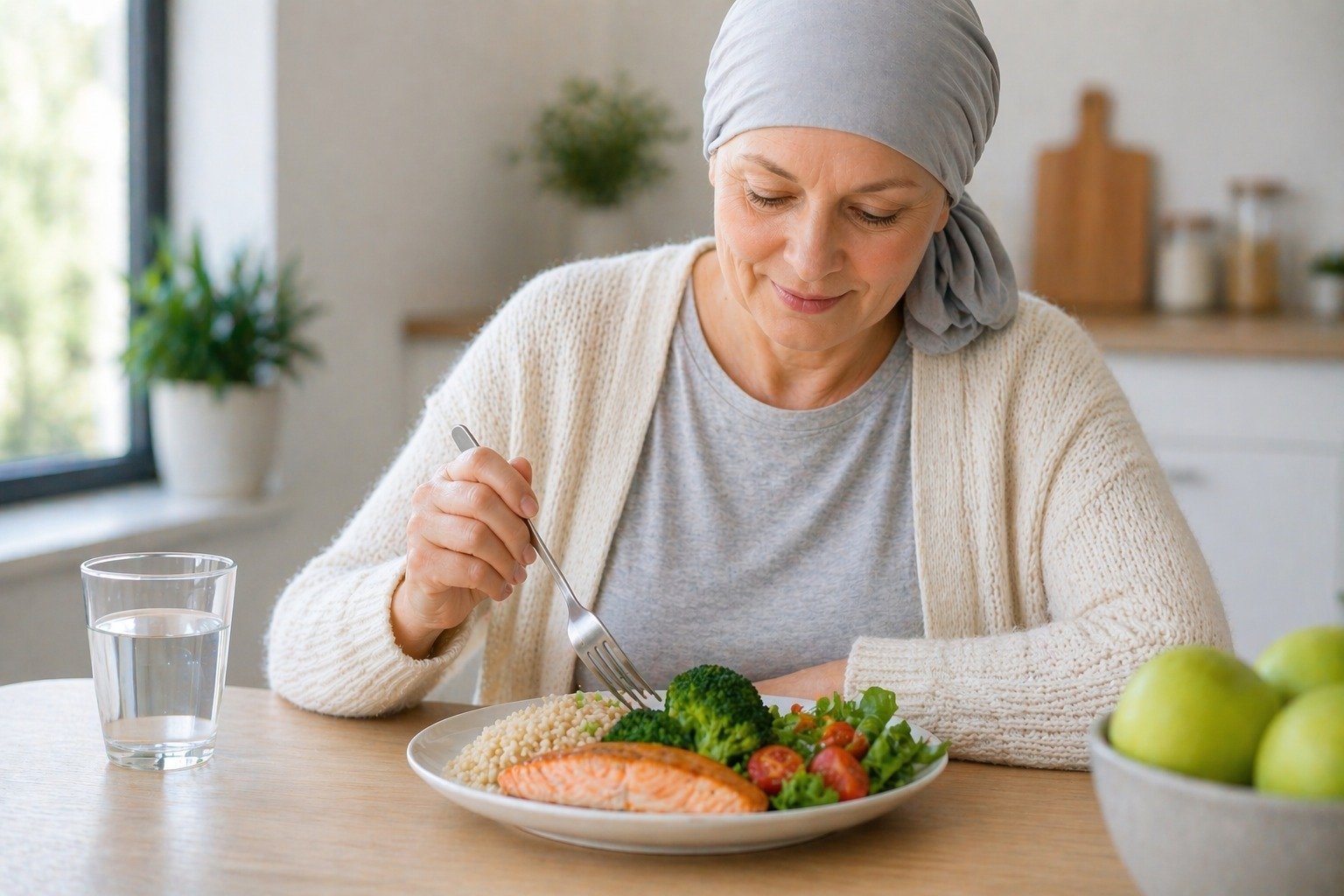 Jesz zdrowo, ale to może nie wystarczyć. Jak zmienia się talerz osoby chorej?