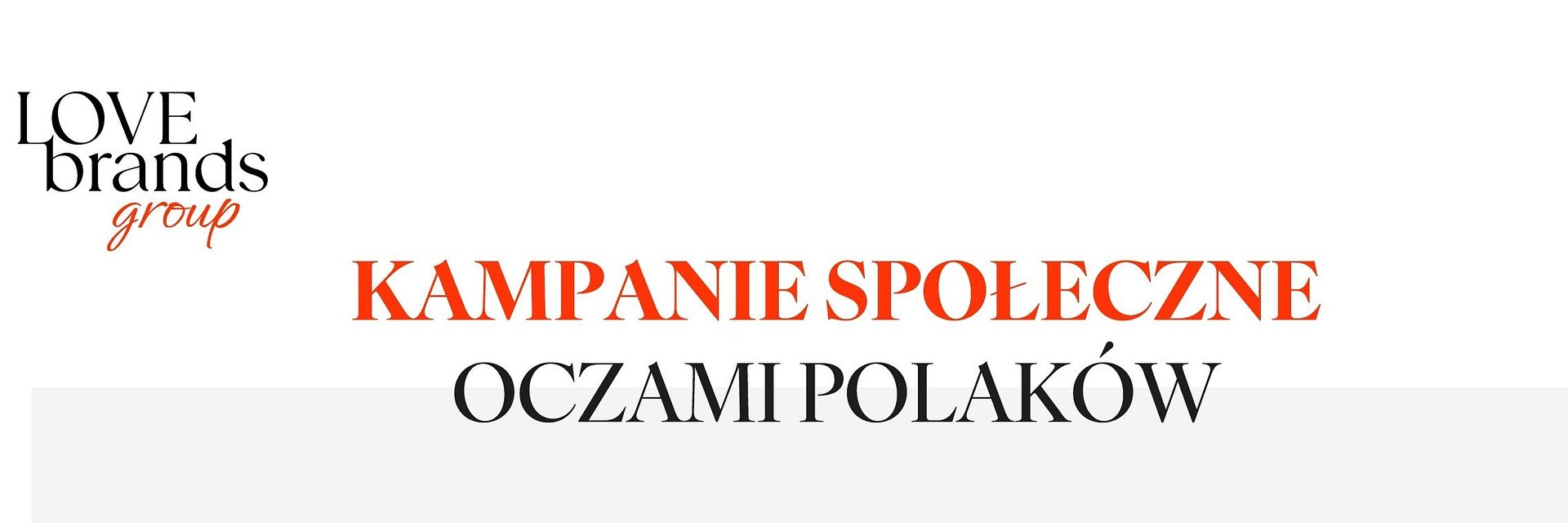 Potrzebne, ale nie zawsze efektywne. Skuteczność kampanii społecznych w ostatnim roku w świetle badania agencji LoveBrands Group i SW Research