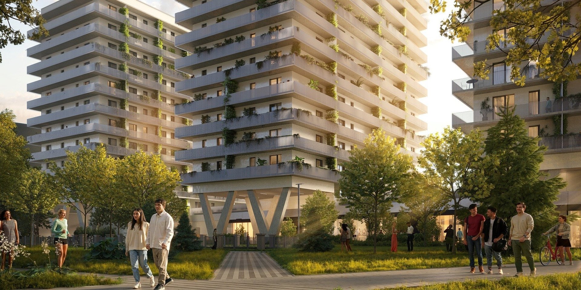 MIKATO rośnie w centrum Katowic. Archicom odsłania kolejne kondygnacje inwestycji