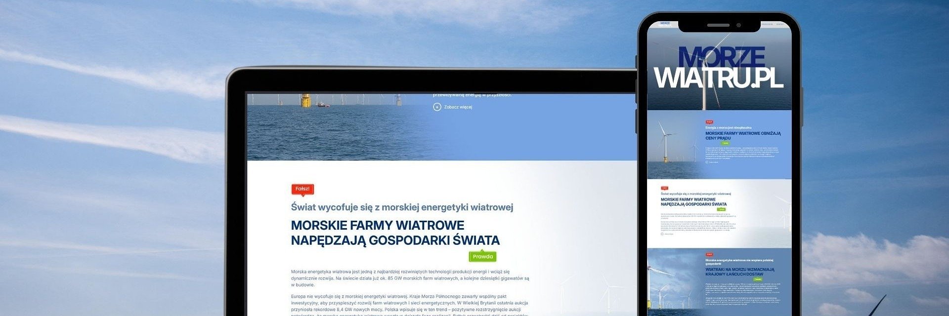 Morze Wiatru: Kampania PSEW i Fundacji ORLEN rozprawia się z mitami