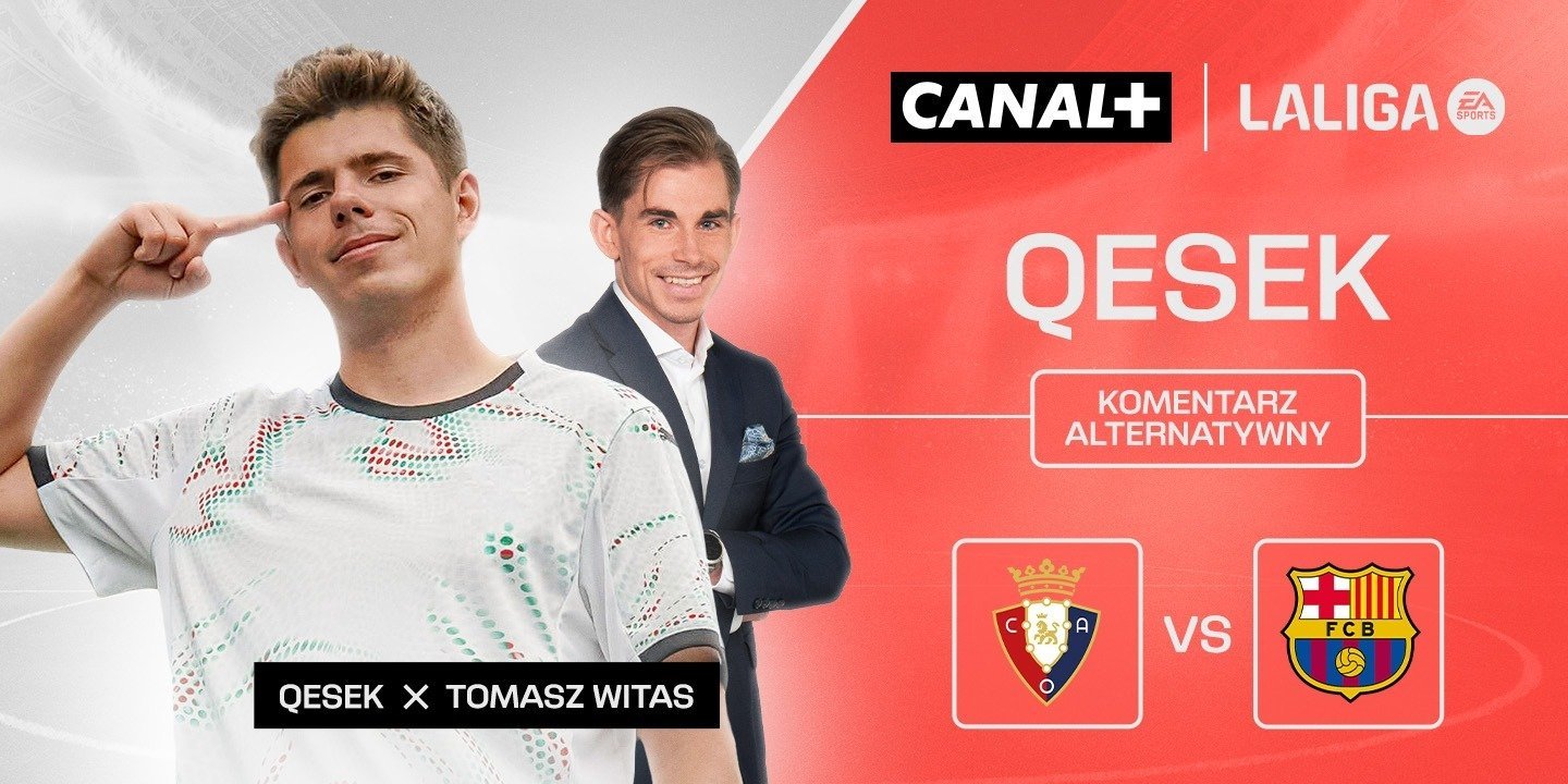 Już w sobotę Qesek za mikrofonem tylko w CANAL+!