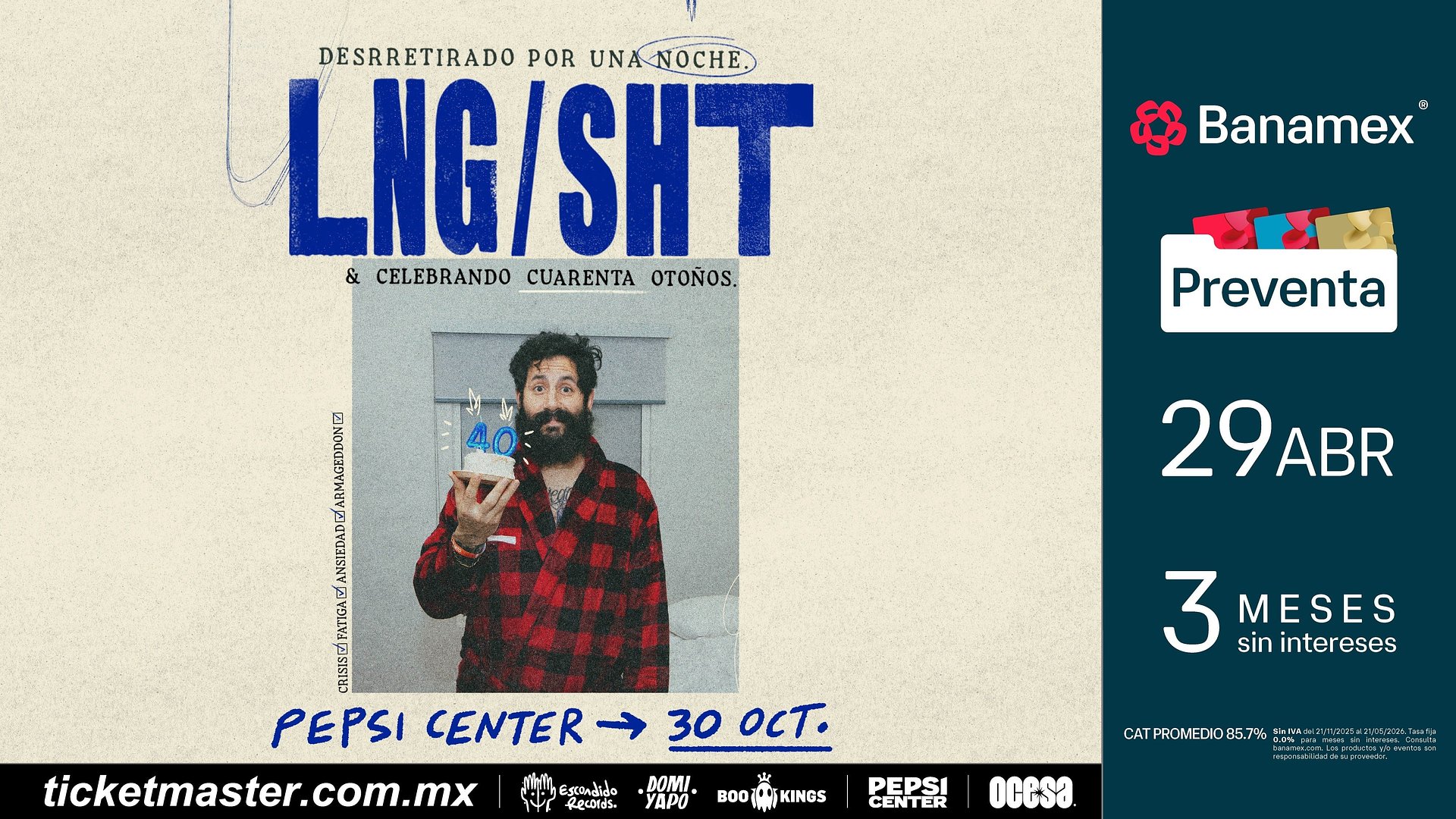 ¡LNG/SHT ESTARÁ DESRRETIRADO POR UNA NOCHE!