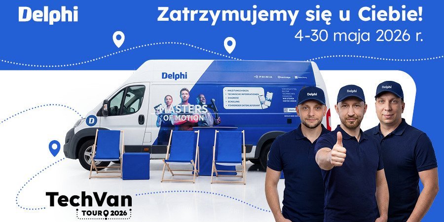 TechVan Tour 2026: Delphi ponownie wyrusza w trasę po Polsce