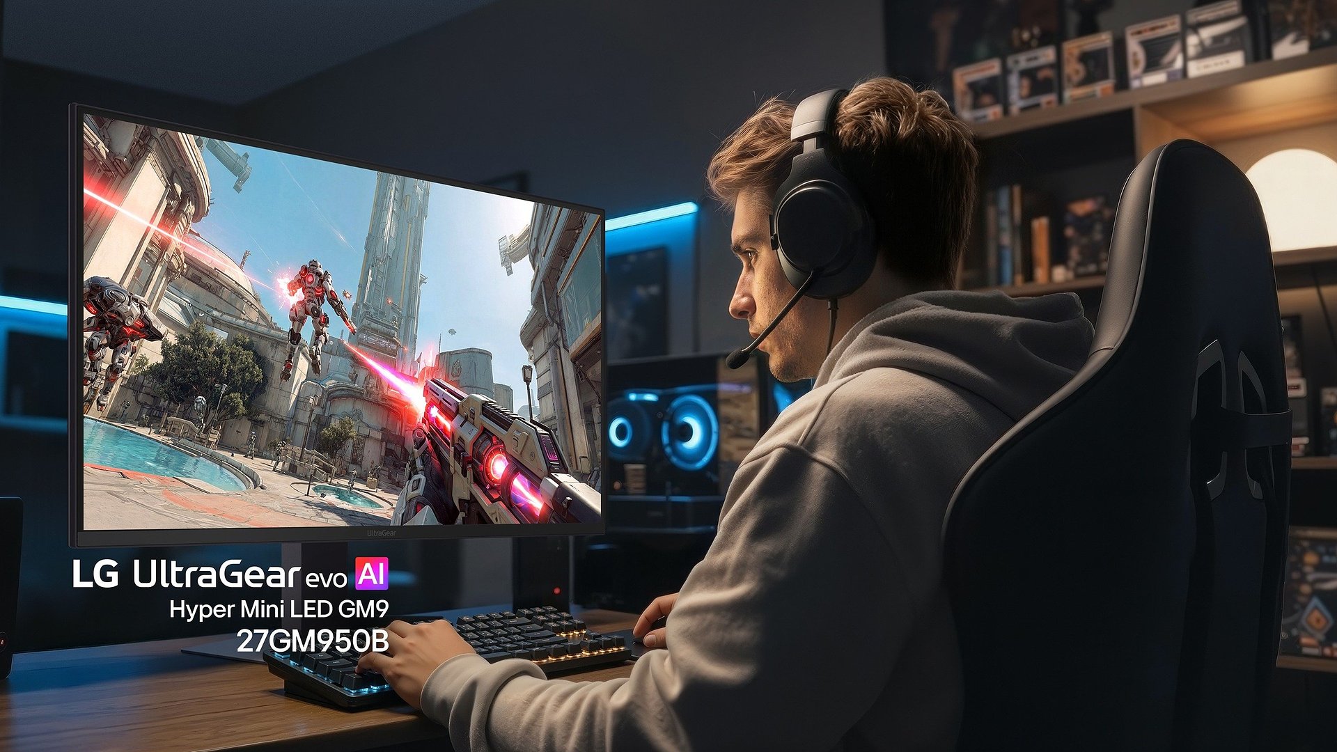 LG Electronics prezentuje pierwszy monitor gamingowy UltraGear evo™ Hyper MiniLED 5K