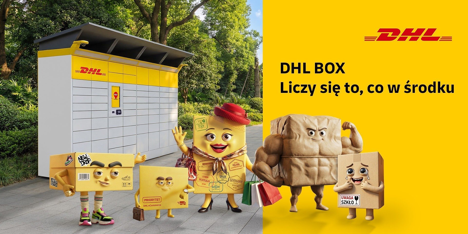 "Liczy się to, co w środku" – DHL eCommerce z nową platformą komunikacji marki