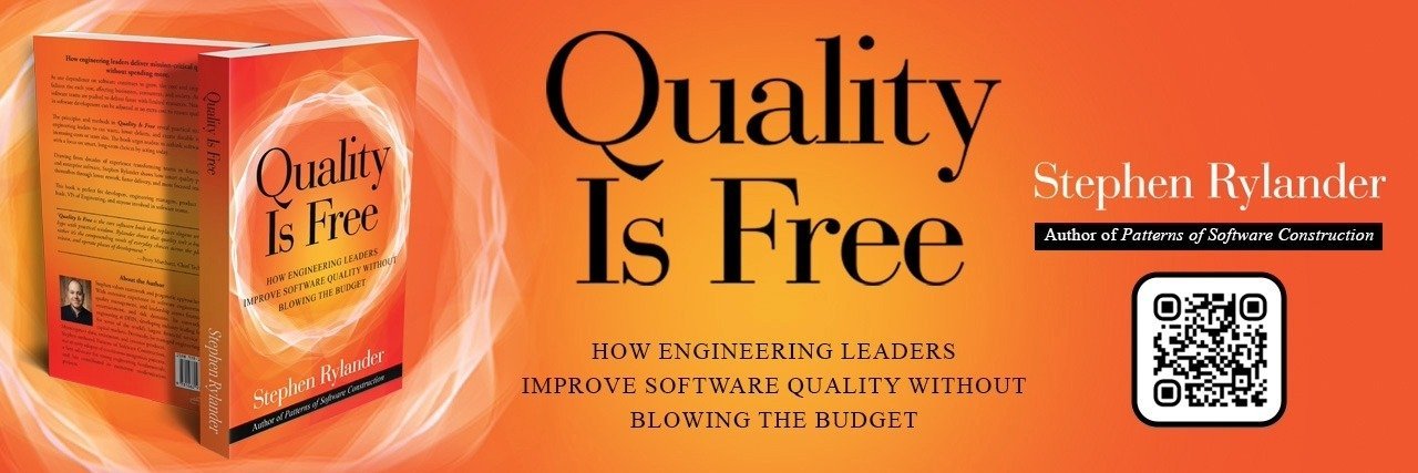 New Book Quality is Free Challenges the Myth That Software Quality Requires Bigger Budgets