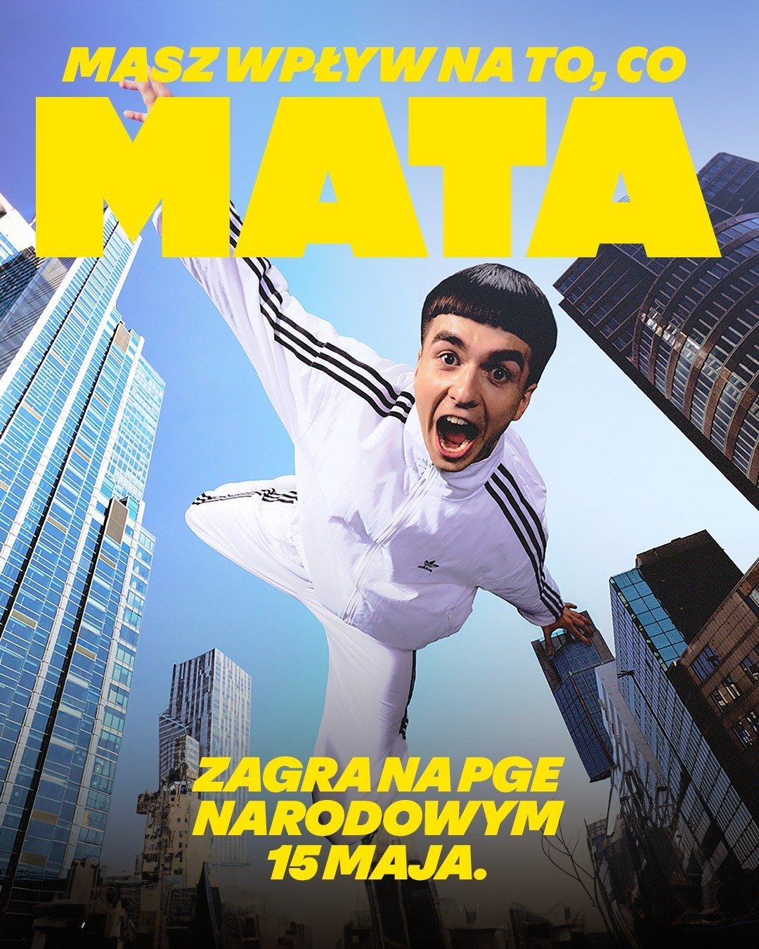 Masz wpływ na to, co Mata zagra na PGE Narodowym 15 maja.Wybierz utwór, który doda do koncertu THE BEST OF MATA : )