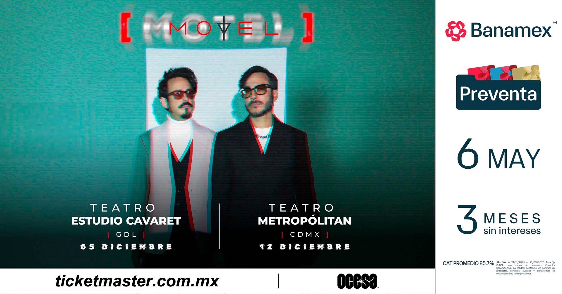 Motel traerá un par de noches para corear himnos