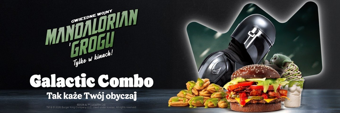 Kraków jak z odległej galaktyki. Burger King® otwiera w mieście jedyną w Polsce kantynę inspirowaną filmem „Gwiezdne wojny: Mandalorian i Grogu”