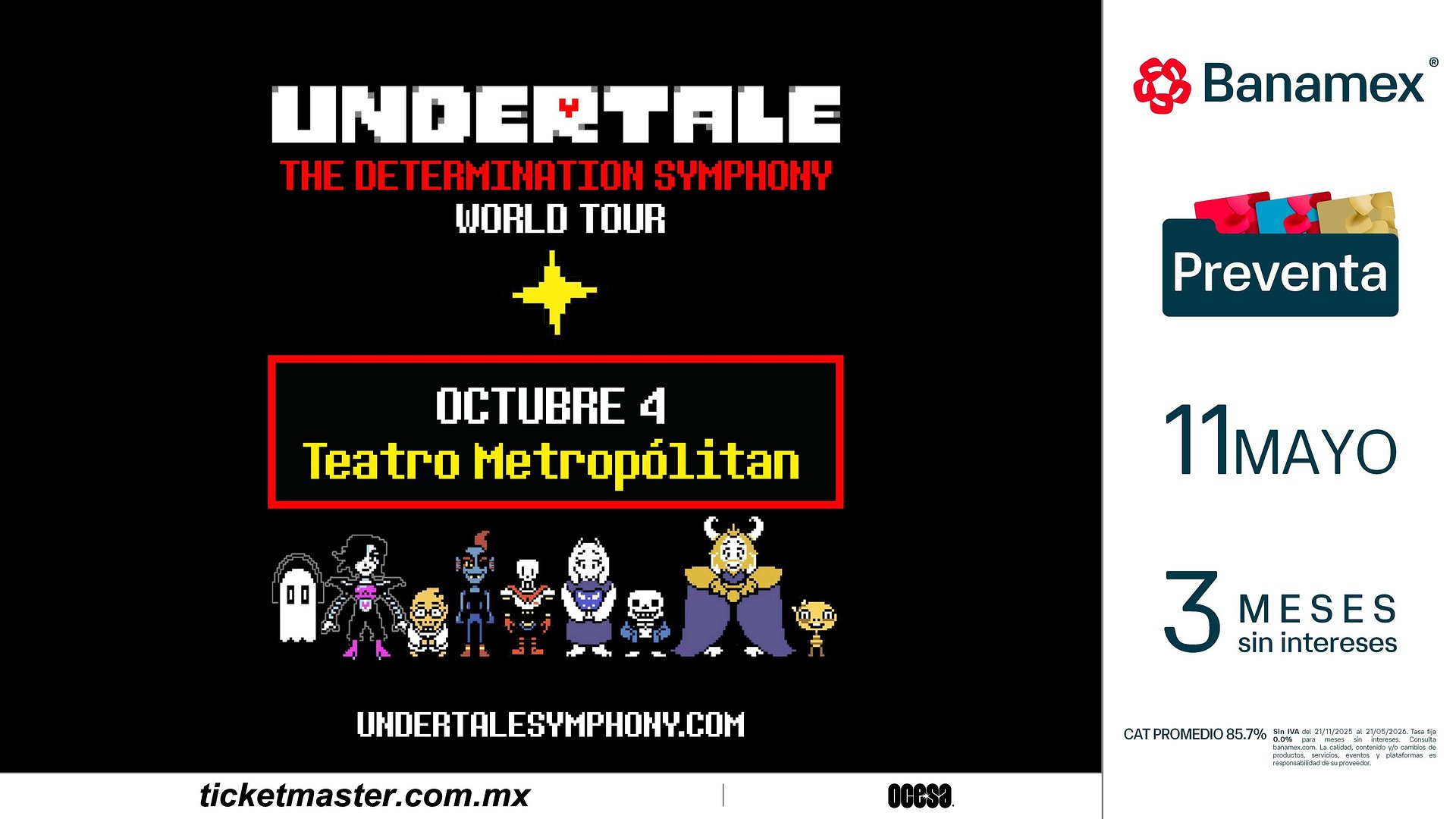 ¡Alerta Gamer! UNDERTALE llegará a México con una experiencia inmersiva