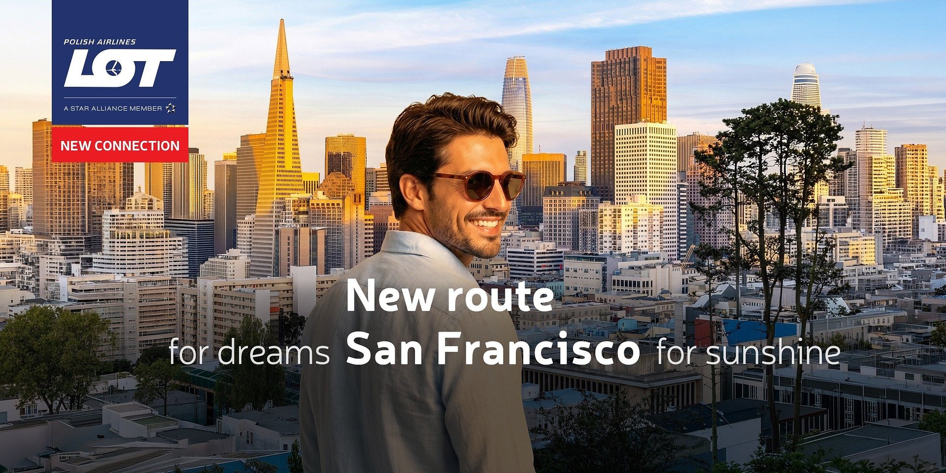 Another step across the Atlantic: LOT Polish Airlines inaugurates direct flights to San Francisco