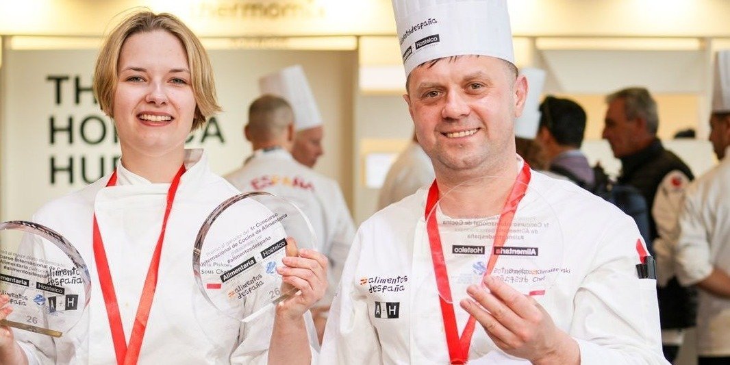 Potrójne zwycięstwo Krzysztofa Klimaszewskiego z Brasserie Selgros Piaseczno na Chef Challenge w Barcelonie