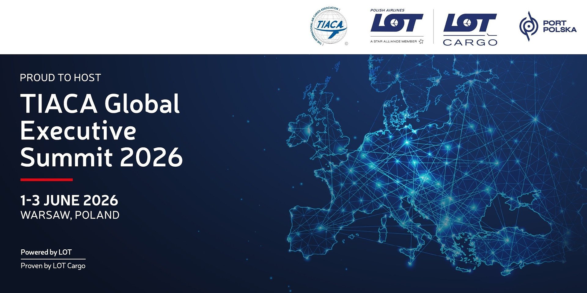 LOT Polish Airlines to host the TIACA Global Executive Summit 2026 in Warsaw