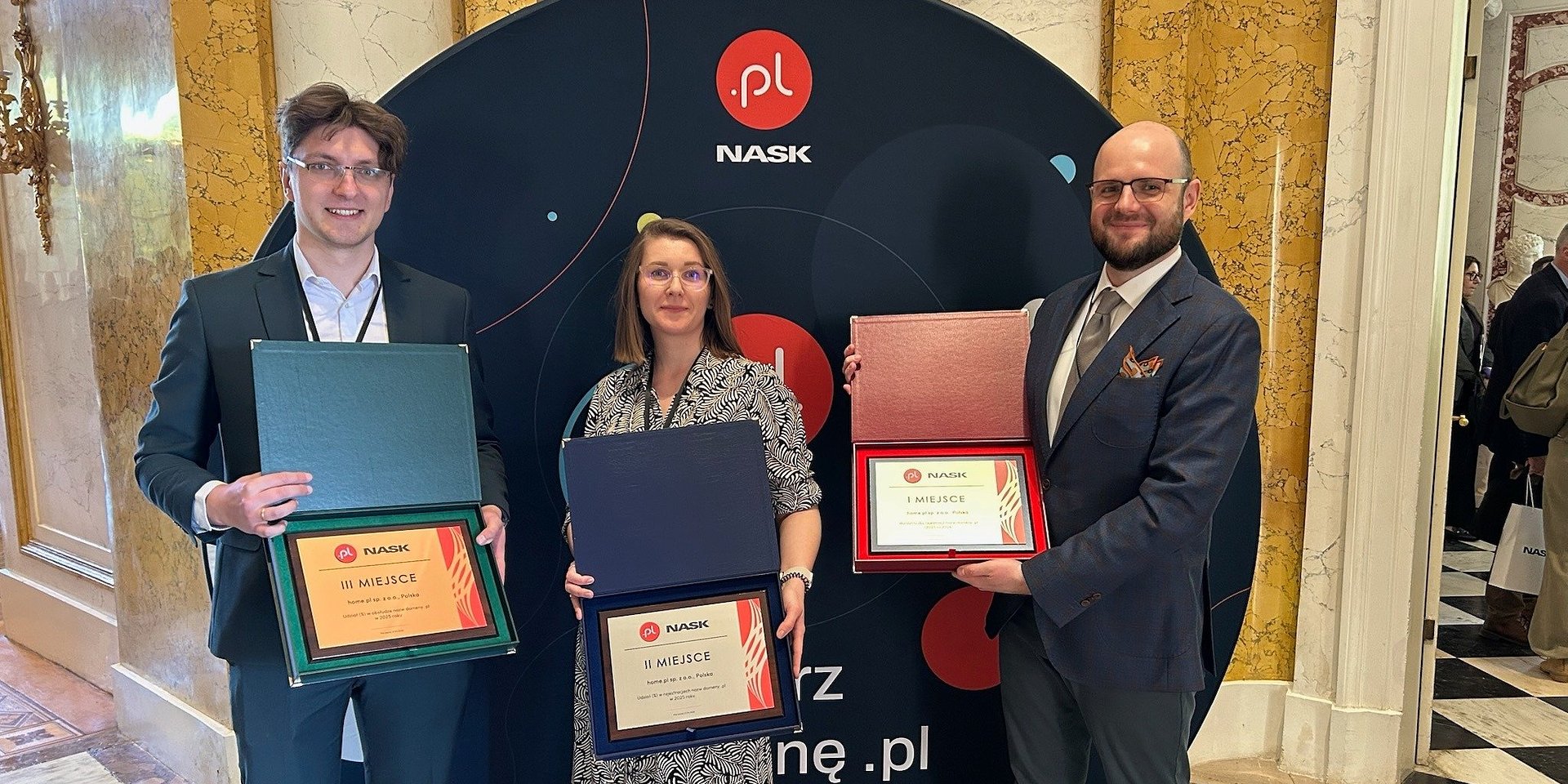 home.pl liderem polskiego internetu. Potrójny sukces na gali NASK