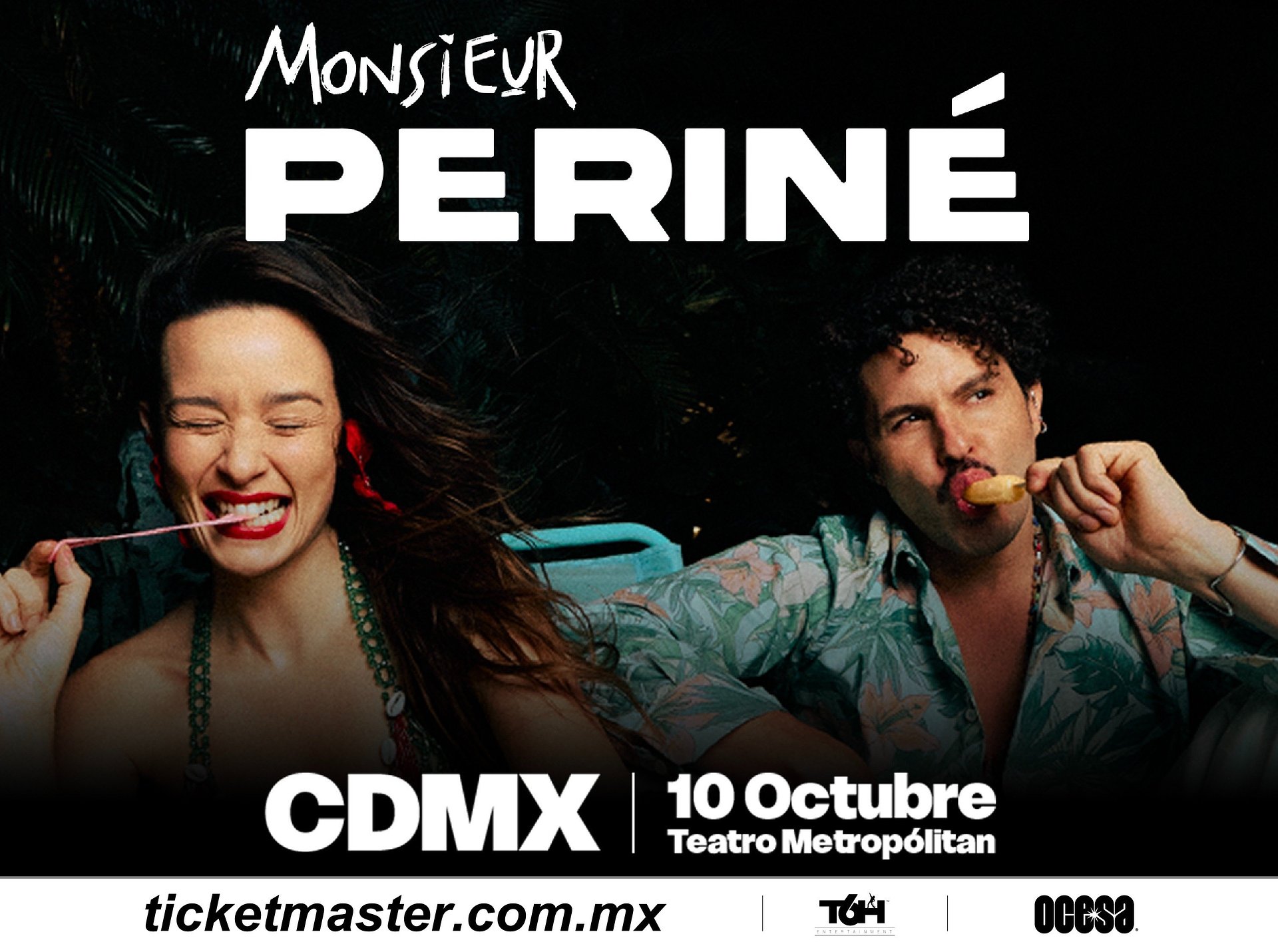 Monsieur Periné compartirá sus Instrucciones Para Ser Feliz en el Teatro Metropólitan