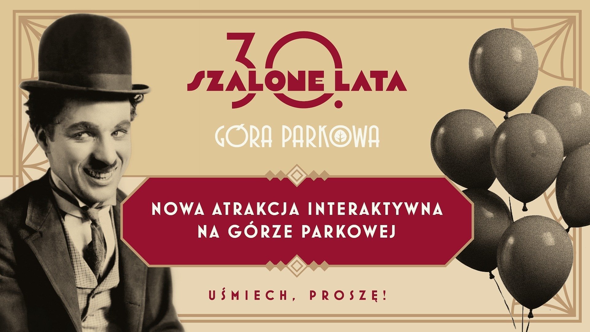 Góra Parkowa w Krynicy-Zdroju stała się portalem do przeszłości. Nowa atrakcja „Szalone lata 30.” już otwarta!