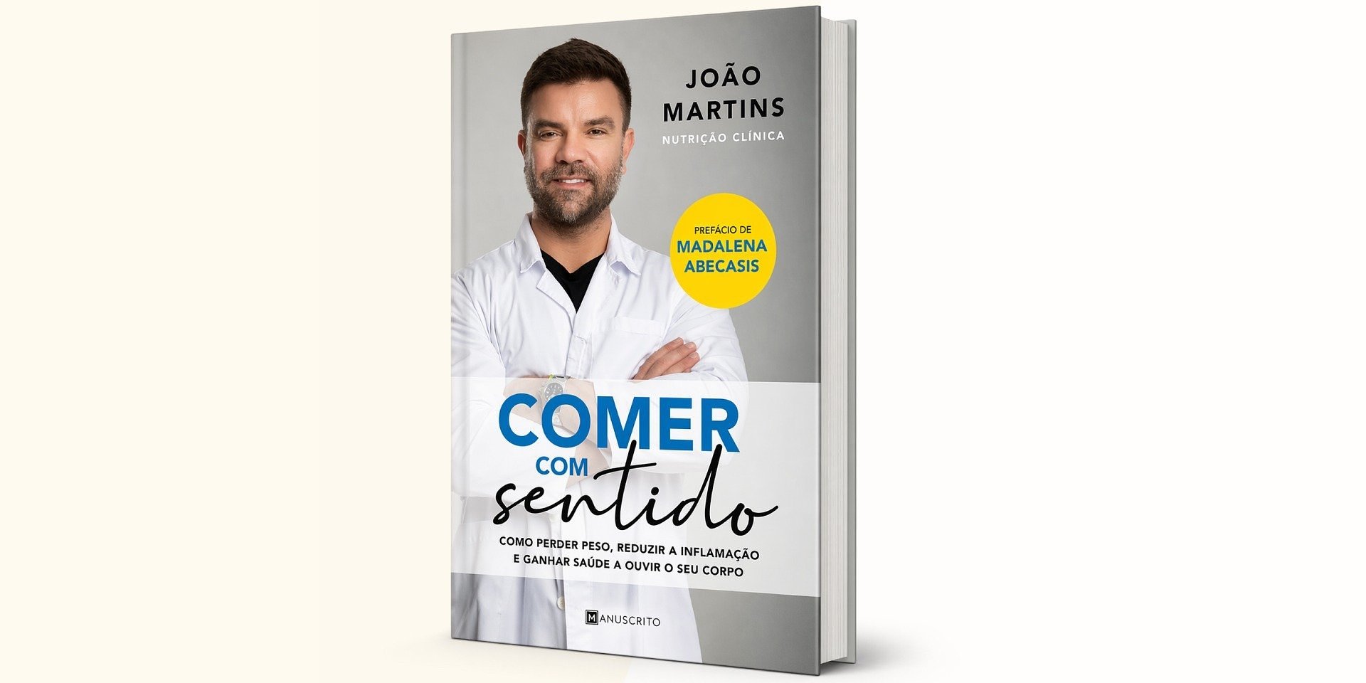 Nutricionista clínico João Martins lança novo livro “Comer com Sentido” com o apoio da Lusíadas Saúde