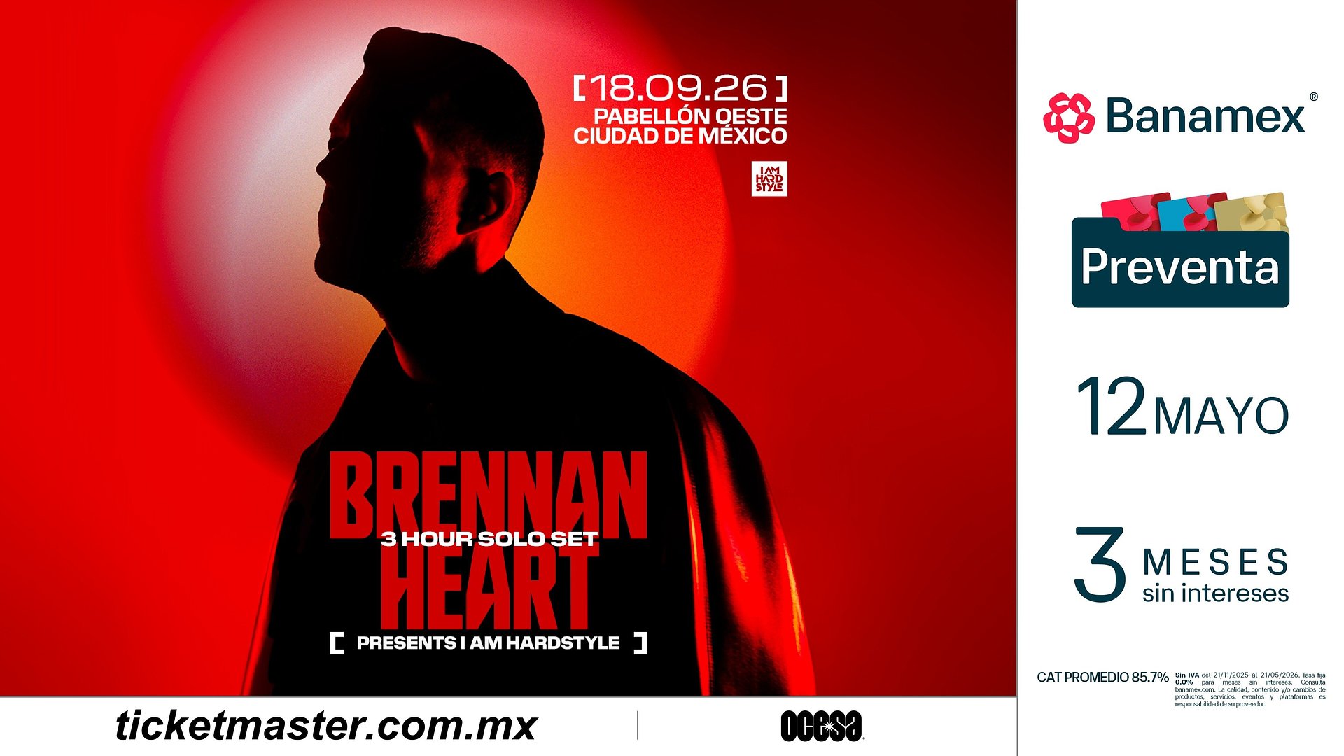 I AM HARDSTYLE: BRENNAN HEART REGRESA A MÉXICO CON SU FESTIVAL Y PROMETE SUBIR EL NIVEL, ¡CON UN SET DE 3 HORAS!