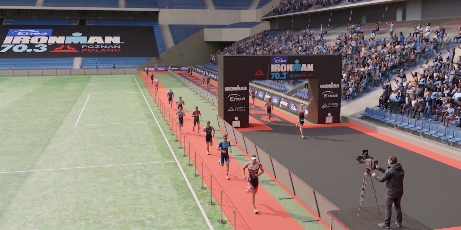 Serce poznańskiego triathlonu bije od teraz na Enea Stadionie. To właśnie tam będzie tegoroczna meta Enea IRONMAN 70.3 Poznań