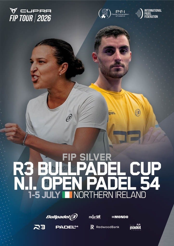 Highest-level professional padel event ever staged in Ireland heads to Belfast this July