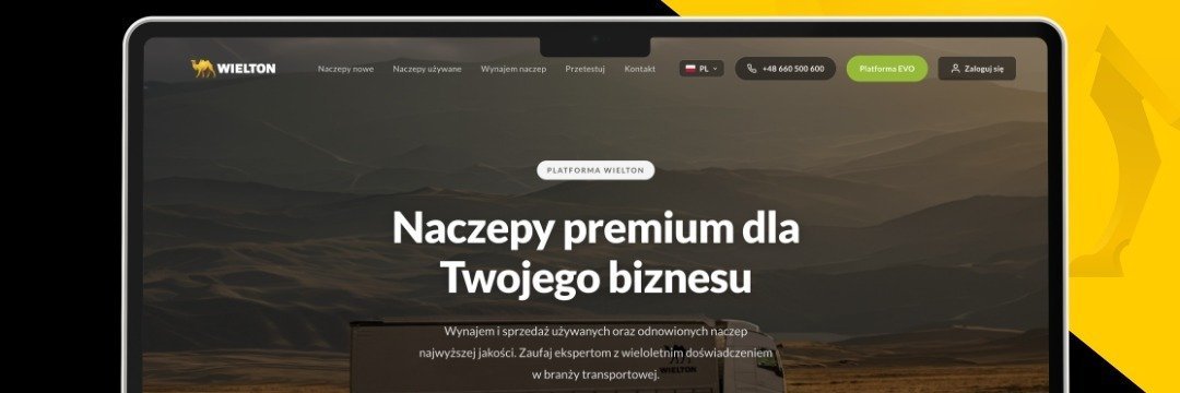Wielton robi kolejny krok w stronę cyfrowej transformacji i uruchamia nową platformę sprzedażową