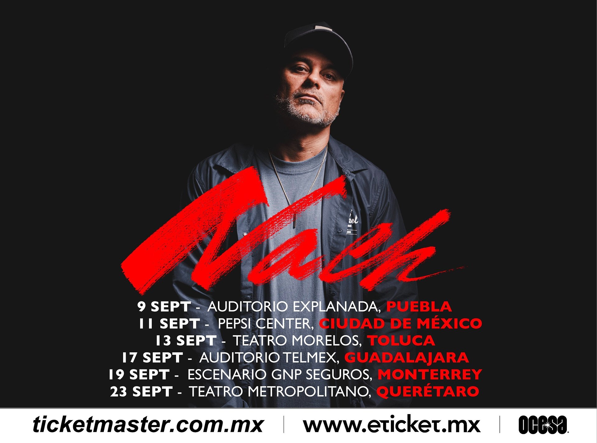 El maestro del rap regresa a México: Nach presenta Destino en una gira monumental