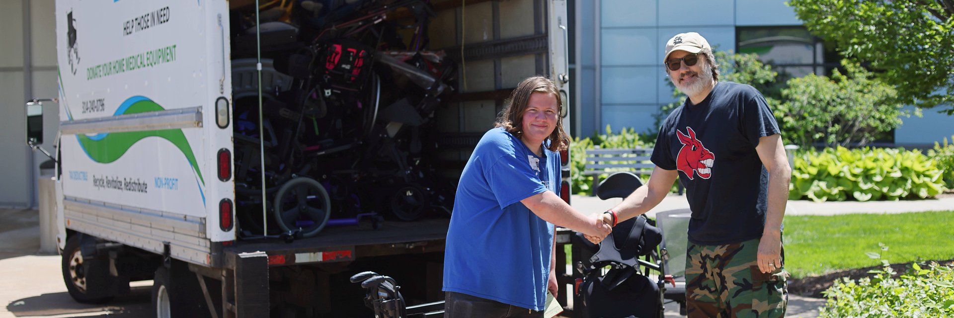 Ranken Jordan, STL Help collect more than 4,000 pounds of medical equipment for local families