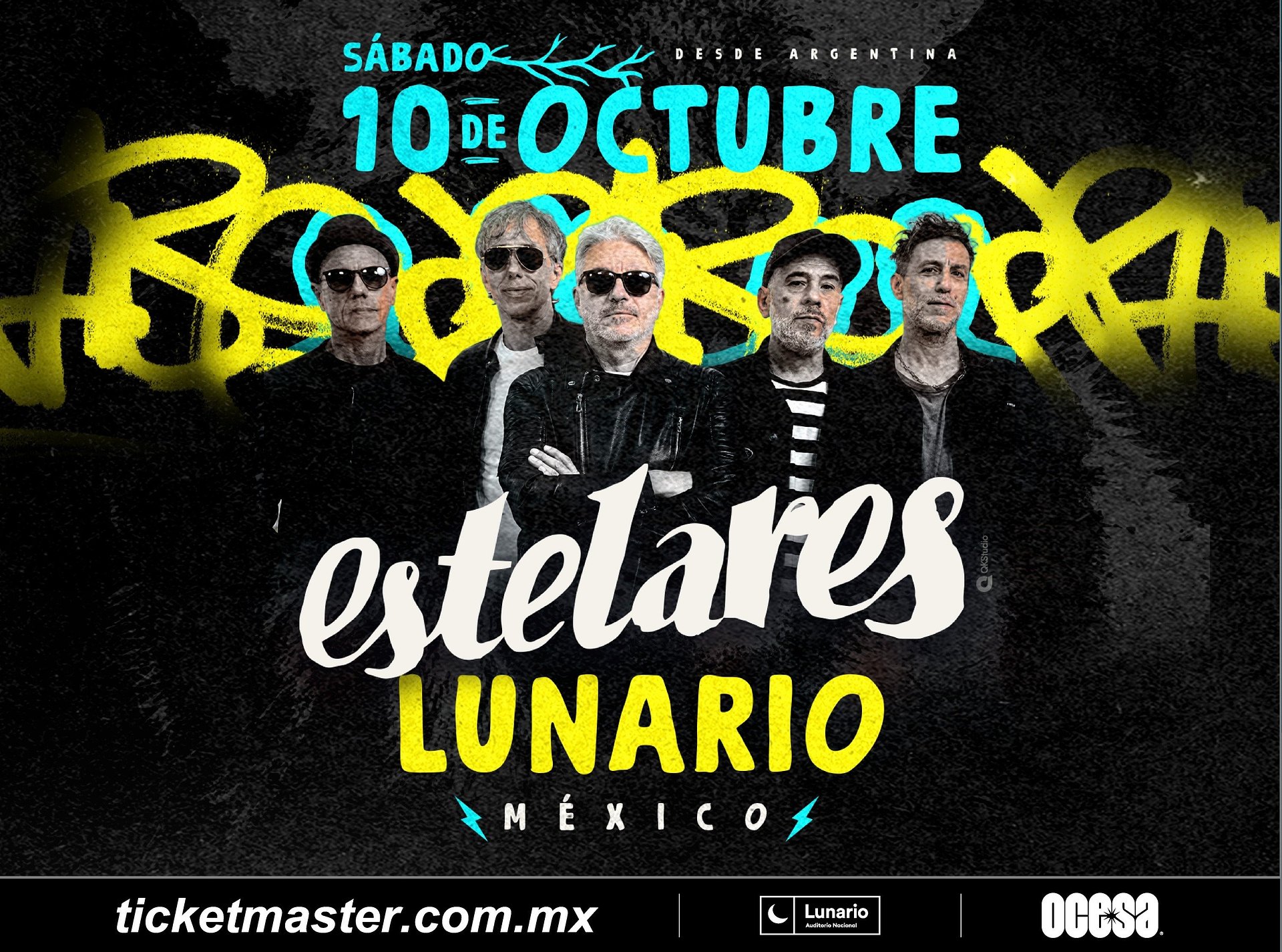La Ciudad de México se vuelve Estelar con la llegada del rock argentino al Lunario