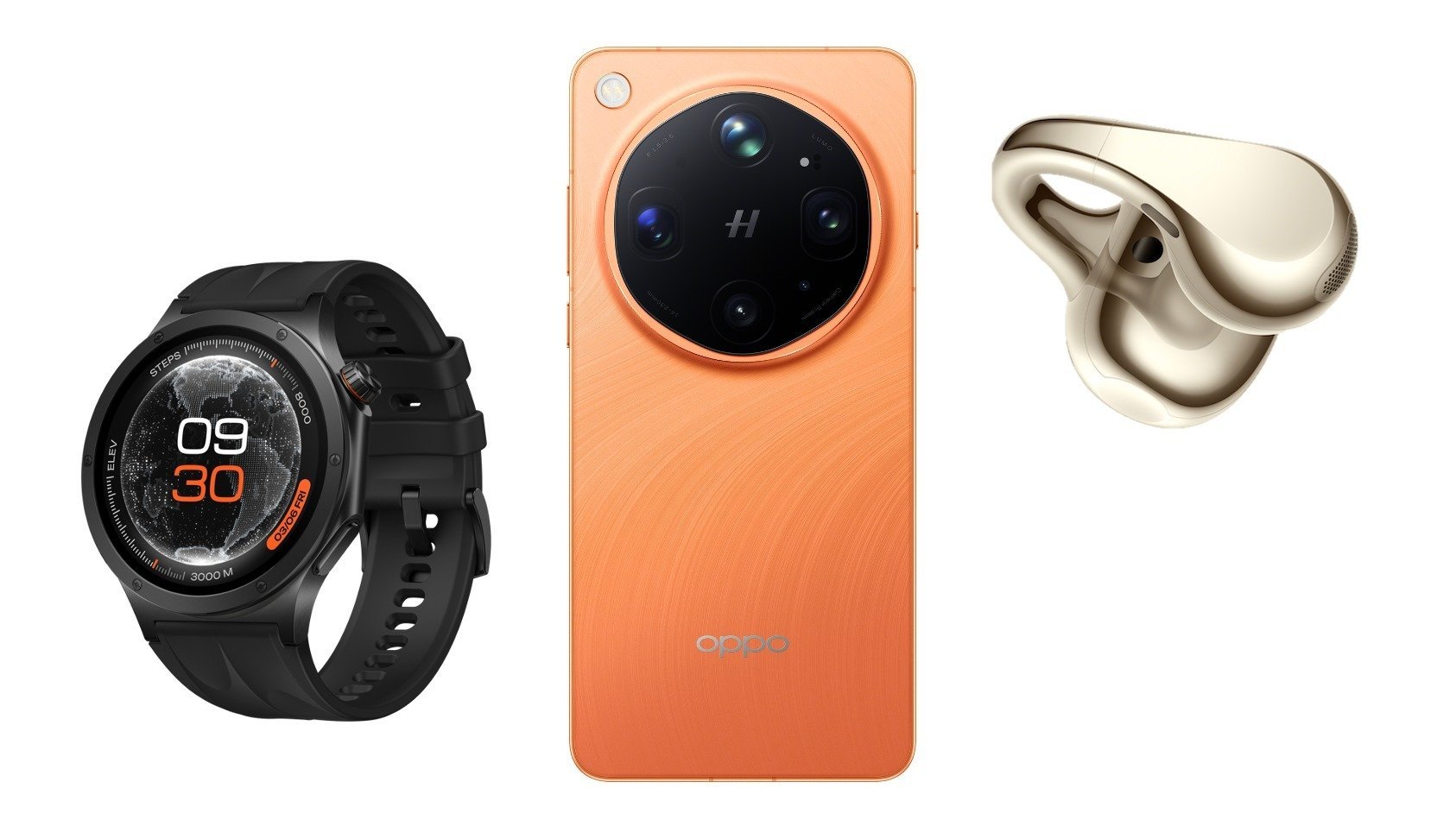 OPPO Find X9 Ultra, Watch X3 e Enco Clip2 chegam hoje oficialmente às lojas portuguesas