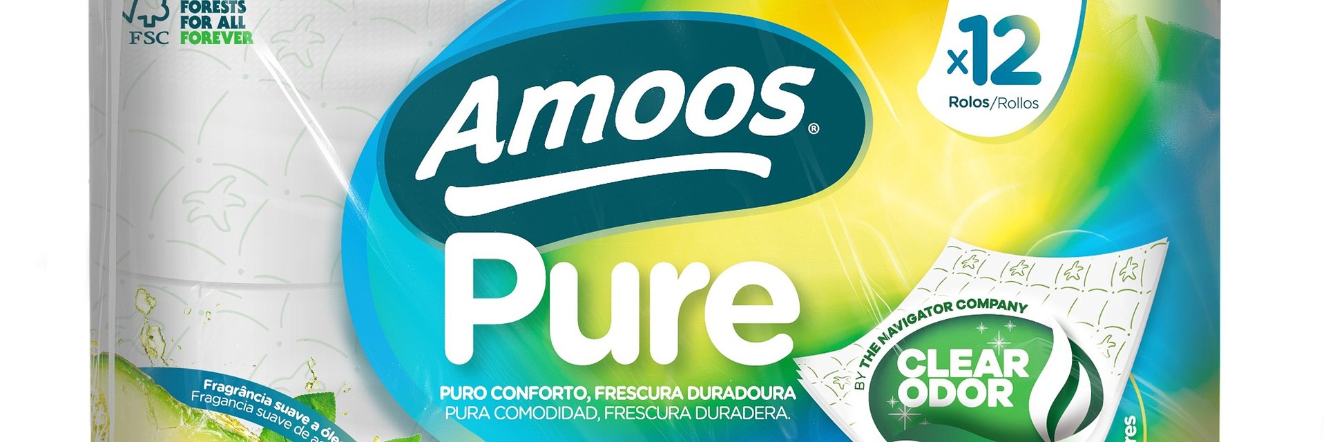 Navigator reforça inovação em Tissue com Amoos Pure, novo papel higiénico