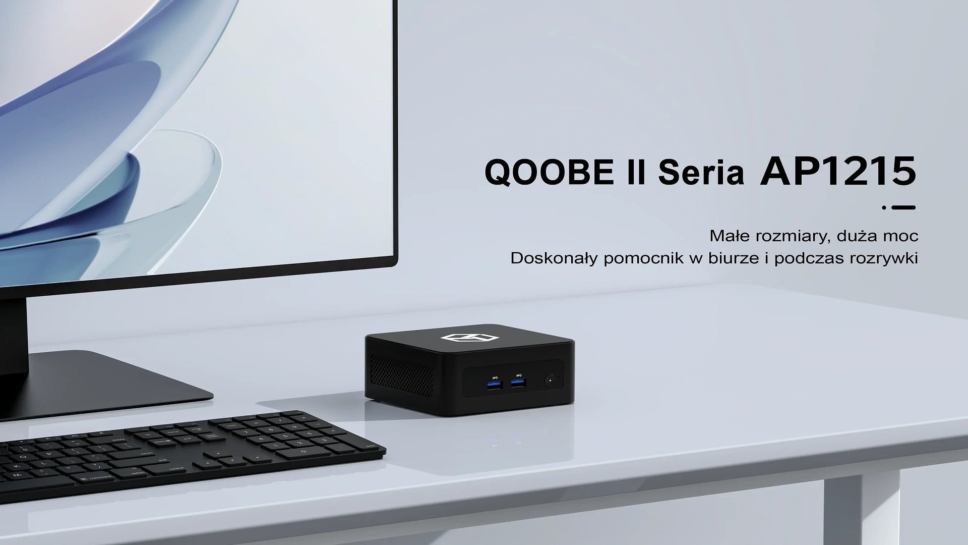 Mały komputer, duża zmiana. QOOBE wskazuje, dlaczego mini PC coraz częściej zastępują klasyczne desktopy