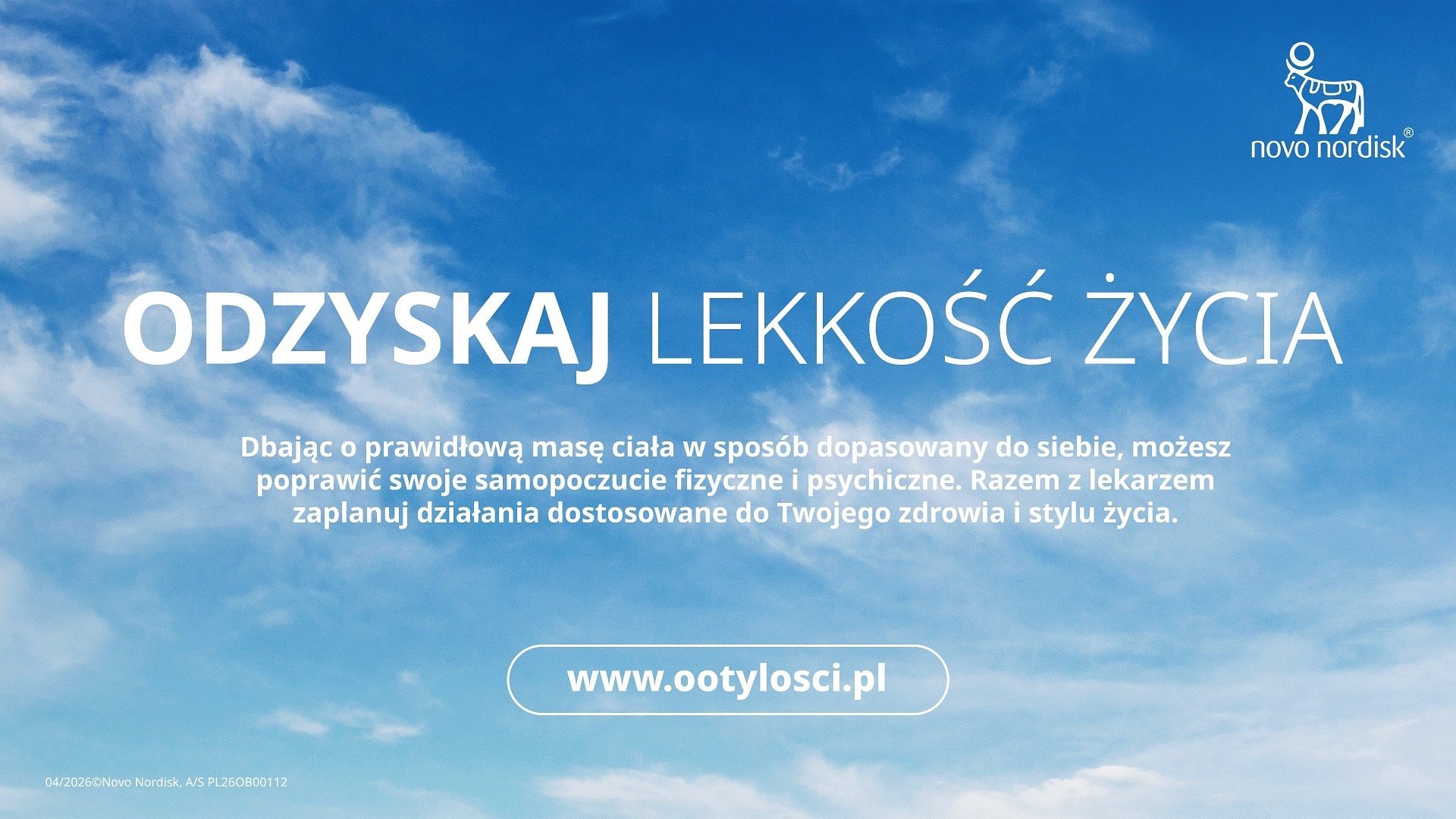 Rusza kampania „Odzyskaj lekkość życia”– to zmiana narracji w leczeniu otyłości