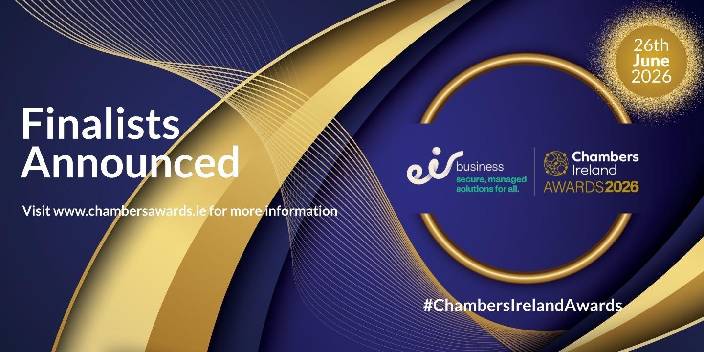 The eir business Chambers Ireland Awards finalists have been announced!