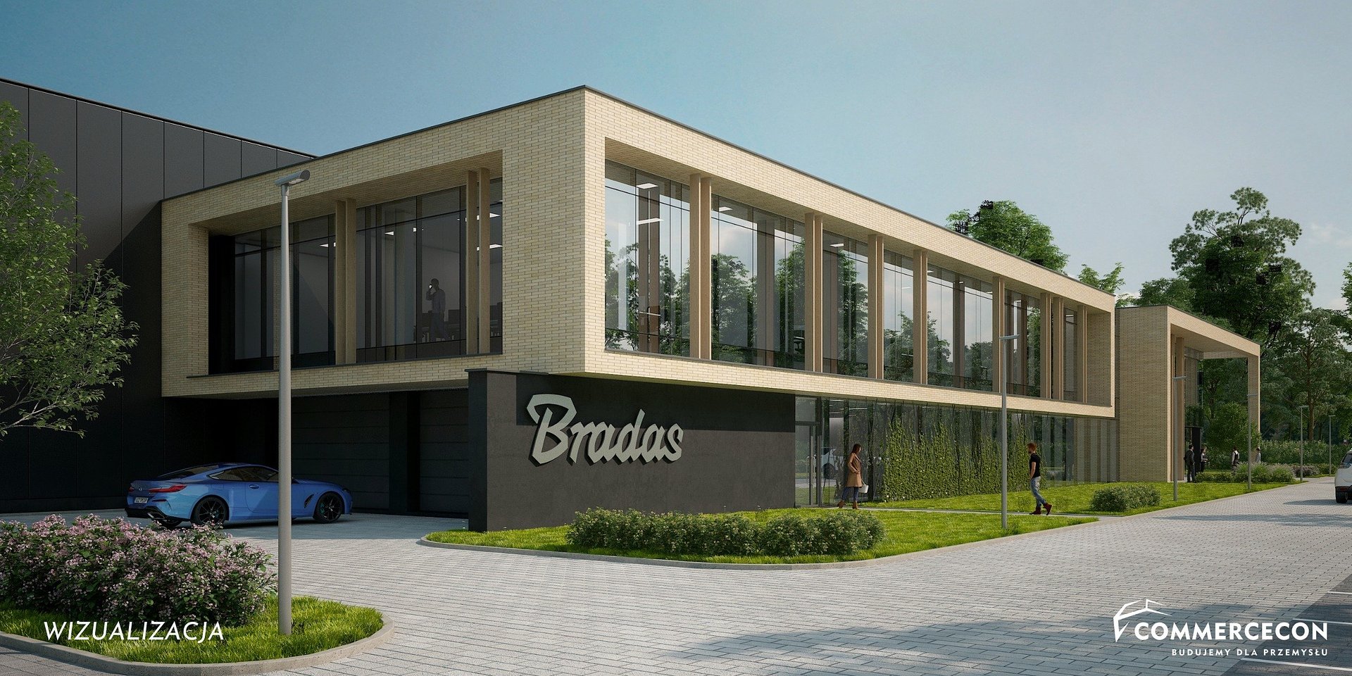 Bradas i Commercecon rozpoczynają współpracę. Na Opolszczyźnie powstaje nowa hala magazynowa
