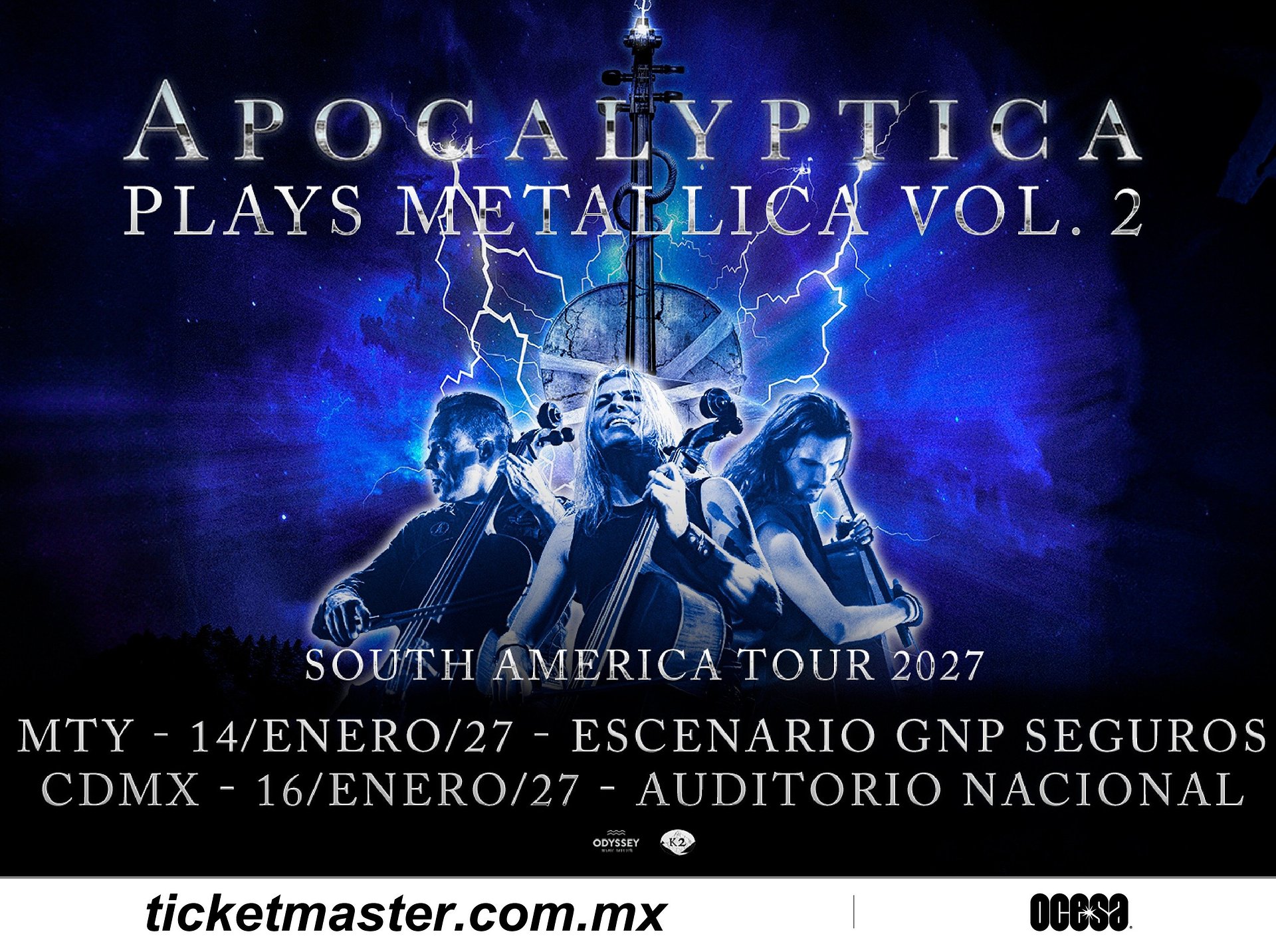 Apocalyptica regresará a México: El ritual del metal sinfónico