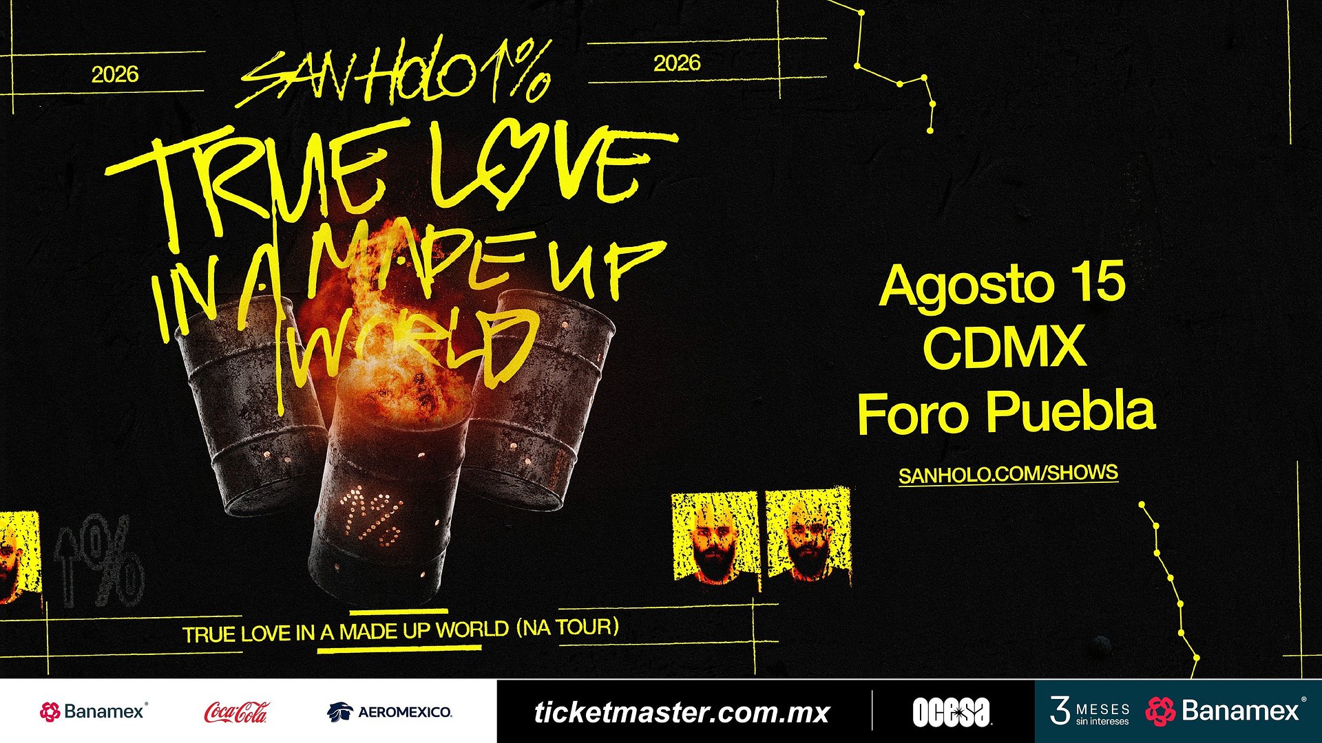 ¡San Holo traerá True Love in a Made Up World a la CDMX!