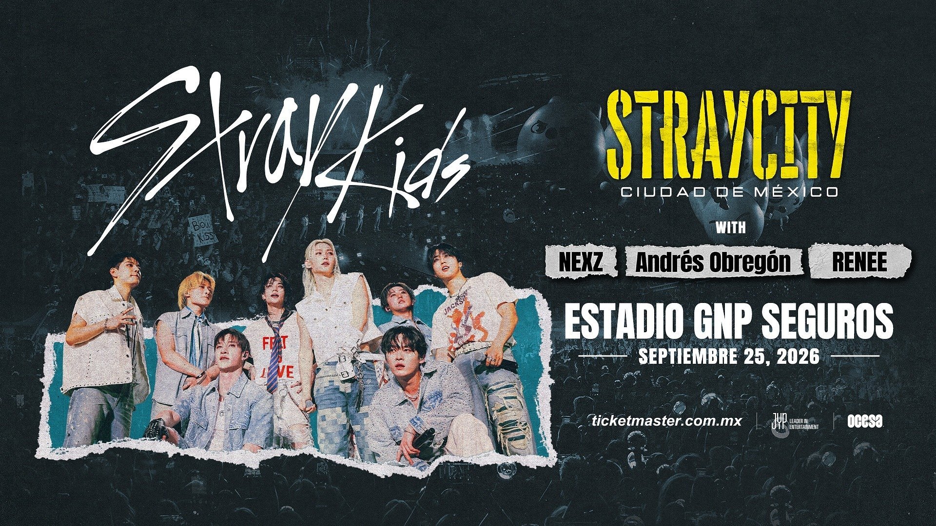 ¡Stray Kids anuncia 'STRAYCITY' en CDMX este septiembre!