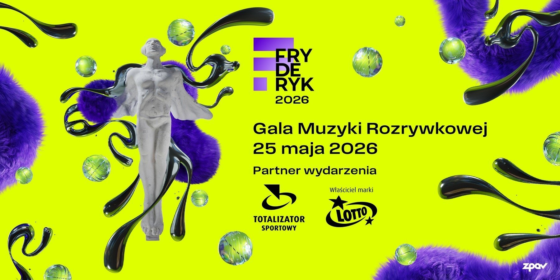 Fryderyki 2026 z partnerem, który od dekad finansuje polską kulturę