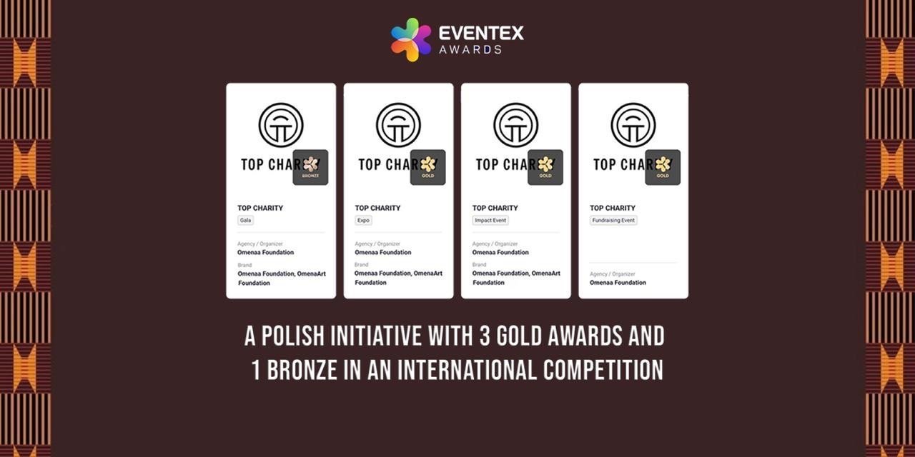 Polska wyprzedza Wielką Brytanię i Zjednoczone Emiraty Arabskie. TOP CHARITY wśród najlepszych projektów Eventex Awards 2026