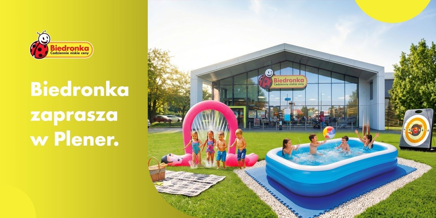 Biedronka zaprasza w Plener