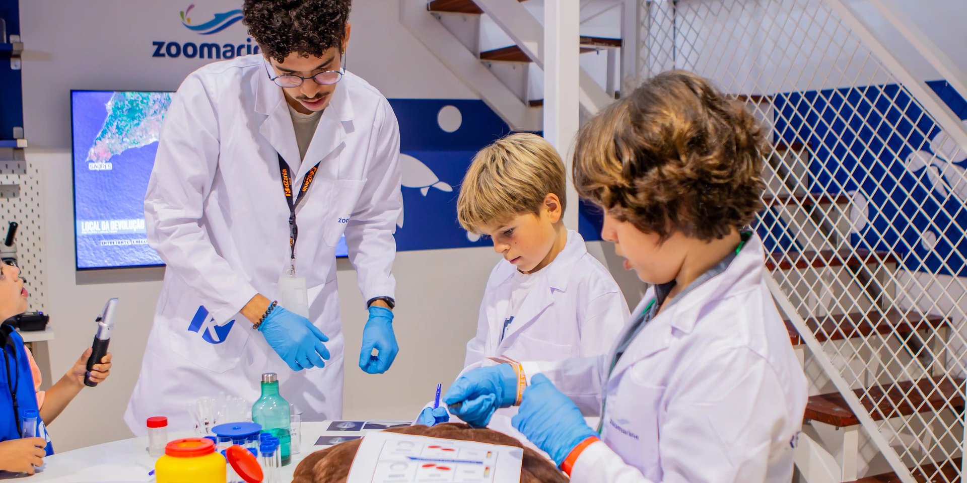 Zoomarine leva espírito do Porto d’Abrigo à KidZania e junta caras conhecidas em manhã dedicada ao resgate marinho