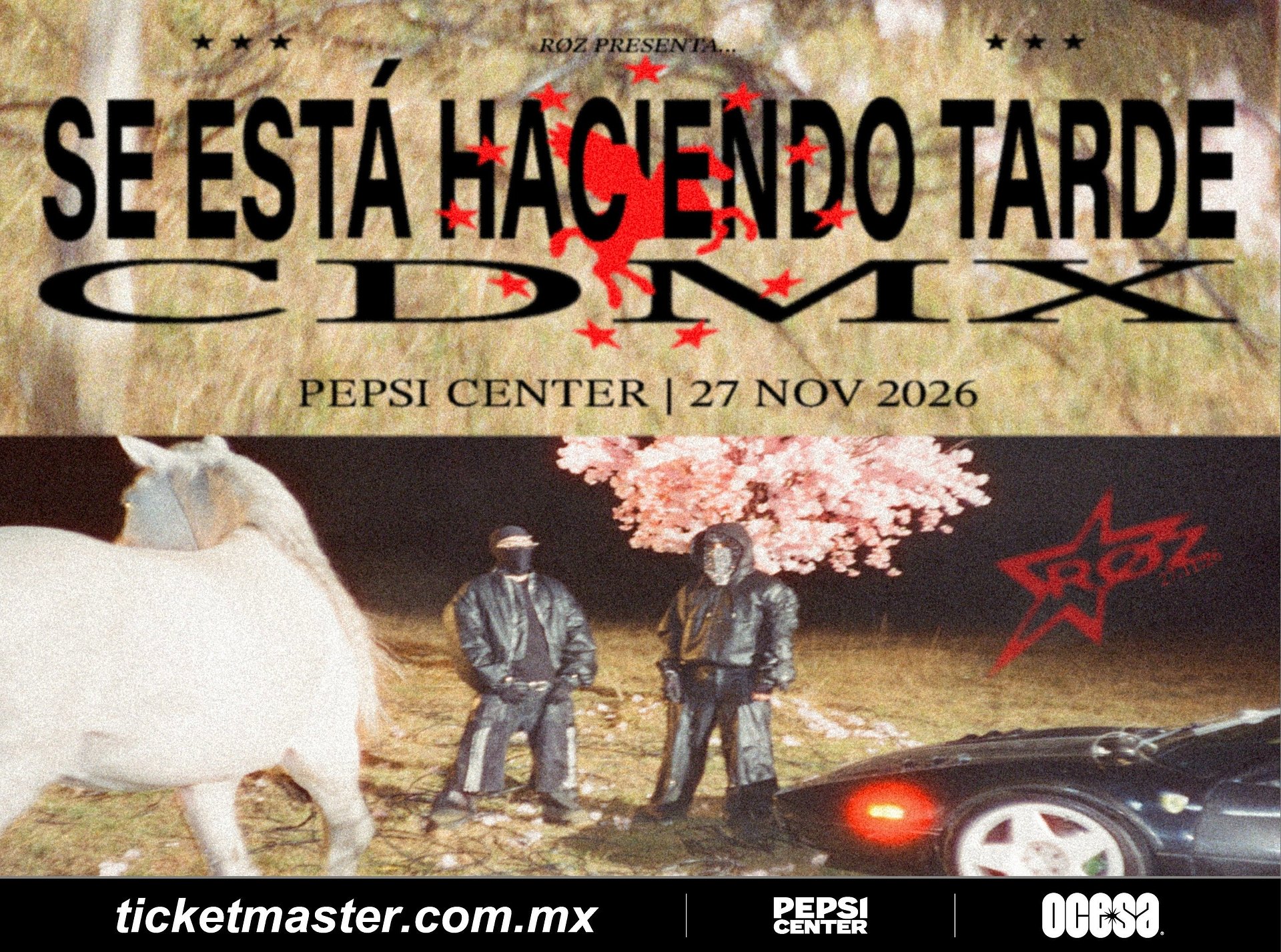 ¡EL DÚO RØZ HARÁ SU DEBUT EN EL PEPSI CENTER CON EL ESTRENO DE SE ESTÁ HACIENDO TARDE!